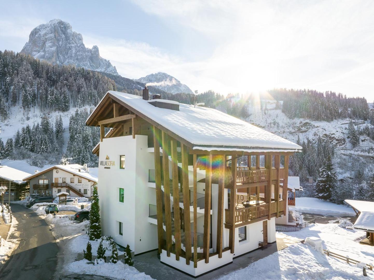 Apartments Villa Sofia Santa Cristina Val Gardena Buitenkant foto